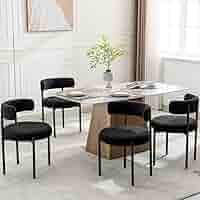 ★ SISANDI MIES CLASSIC midnight black 1★ Amazon.com: POLY & BARK Mid Century Modern Enzo Black Dining